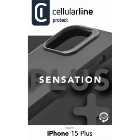 Cellularline Sensation Case iPhone 15 Plus Black