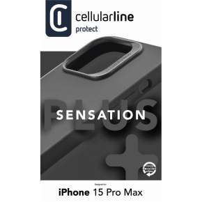 Cellularline Sensation Case iPhone 15 Pro Max Black