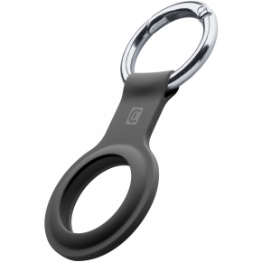 Cellularline Airtags Keyring. schwarz