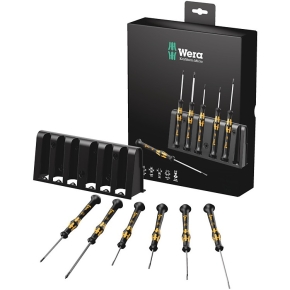 Wera Elektroniker-Schraubendrehersatz +Rack 6tlg 1578 A/6ESD