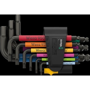 Wera 950/9 Hex-Plus Multicolour Imp 3 Winkelschlü.satz zöll