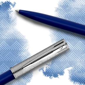 WATERMAN Kugelschreiber Allure DeLuxe Blue M Blau Geschenkbox