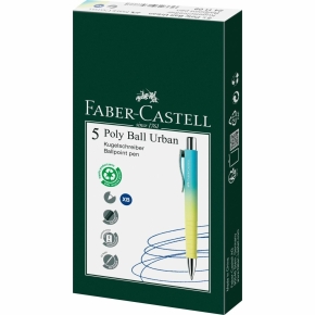 FABER-CASTELL Kugelschreiber Poly Ball Urban Sunrise