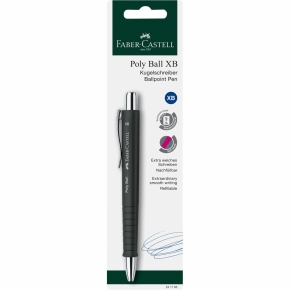 FABER-CASTELL Kugelschreiber Poly Ball XB BK