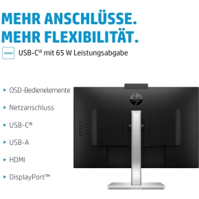 68,6cm/27 (2560x1440) HP E27M G4 16:9 5ms USB HDMI DP Speaker QHD Black