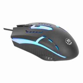 MANHATTAN Gaming Maus RGD LED 1500 dpi Links-& Rechtshänder