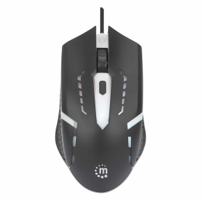 MANHATTAN Gaming Maus RGD LED 1500 dpi Links-& Rechtshänder