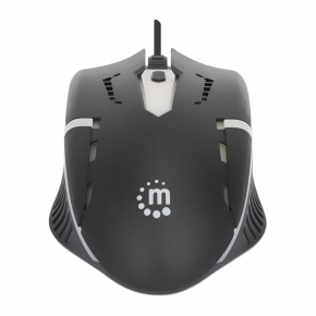 MANHATTAN Gaming Maus RGD LED 1500 dpi Links-& Rechtshänder