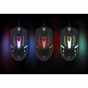 MANHATTAN Gaming Maus RGD LED 1500 dpi Links-& Rechtshänder