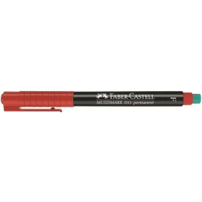 FABER-CASTELL Marker Multimark permanent F rot