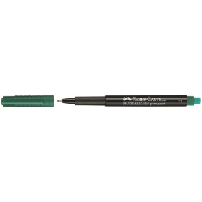 FABER-CASTELL Marker Multimark permanent F grün 10Stk.
