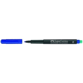 FABER-CASTELL Marker Multimark permanent M blau