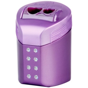 FABER-CASTELL Doppelspitzdose RollOn Sparkle