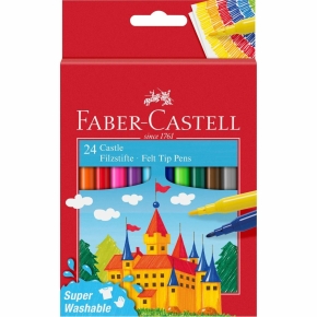 FABER-CASTELL Filzstift Castle 24er Kartonetui
