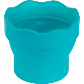 FABER-CASTELL Wasserbecher Clic&Go türkis