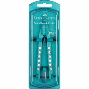 FABER-CASTELL Schnellverstellzirkel Factory Sparkle