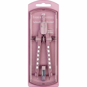 FABER-CASTELL Schnellverstellzirkel Factory Sparkle