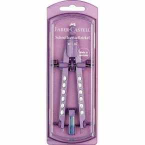 FABER-CASTELL Schnellverstellzirkel Factory Sparkle
