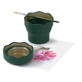 FABER-CASTELL Wasserbecher Clic&Go Art & Graphic