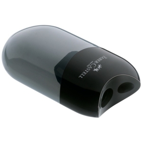 FABER-CASTELL Doppelspitzdose schwarz