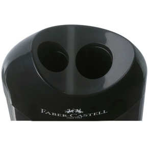 FABER-CASTELL Doppelspitzdose schwarz