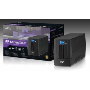 FSP iFP600 Line-interactive UPS 600VA,360W,SCHUKO*2,12V/7AH*1,LCD VERSION ,230V