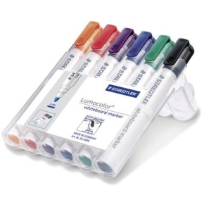 STAEDTLER Whiteboardmarker Lumocolor 6St Box