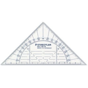 STAEDTLER Geodreieck 16cm unzerbrechlich