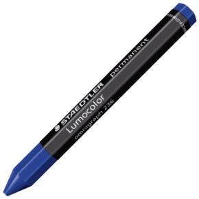 STAEDTLER Universalkreide Lumocolor perm blau
