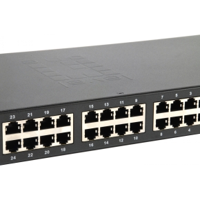 Switch 24x FE FGP-2601 2xGE 19 150W 24xPoE