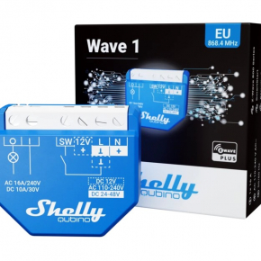 Shelly Relais Wave 1 max 16A 1 Kanal Unterputz Z-Wave