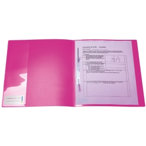 HERMA Schnellhefter A4 neon pink Polypropylen 3St.