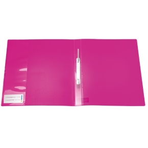 HERMA Schnellhefter A4 neon pink Polypropylen 3St.