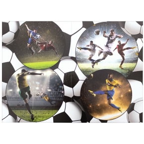 HERMA Papierkorb Fußball 1Stk