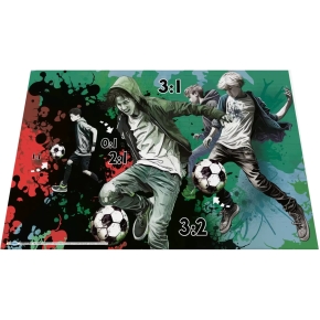 HERMA Schreibunterlage Karton Street Soccer 55x35 3Stk