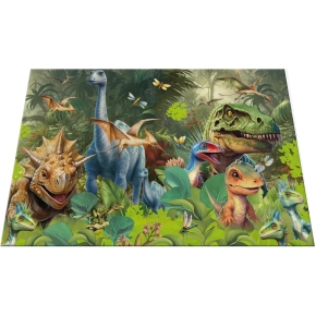 HERMA Schreibunterlage Karton Dino World 55x35 3Stk