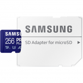 CARD 256GB Samsung PRO Plus microSD UHS-I U3 Full HD 4K UHD