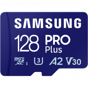 CARD 128GB Samsung PRO Plus microSD UHS-I U3 Full HD 4K UHD