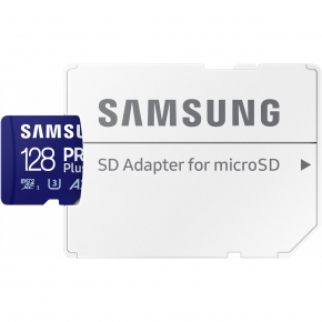 CARD 128GB Samsung PRO Plus microSD UHS-I U3 Full HD 4K UHD 180MB/s Read 130MB/s Write Memory - Micro SD