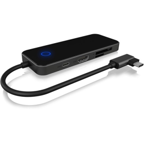 ICY BOX IB-DK4050-CPD USB-C 12-in-1 PD 100W DockingStation