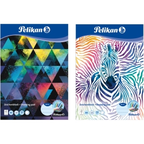 Pelikan Zeichenblock DIN A4. 120g/m2. 20 Blatt