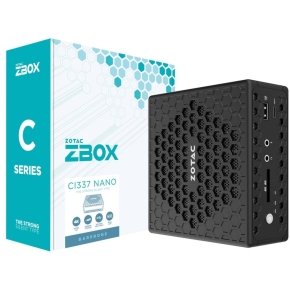 ZBOX CI337 NANO Mini-PC Barebone Intel N100 1xDDR5 SODIMM SATA M.2