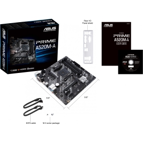 ASUS PRIME A520M-A II/CSM AM4 A520/HDMI-DVI-VGA/M.2/µATX