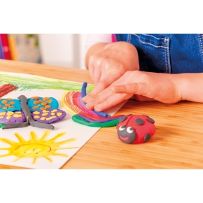 Pelikan Kinderknete Creaplast 10 Farben im roten Etui. 240g