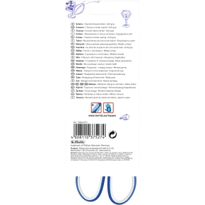 Herlitz Schere my.pen blau/weiß