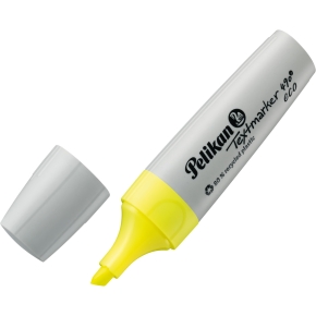 Pelikan Textmarker 490 eco 1 Stück auf Blister Neon-Gelb