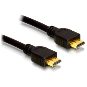 DELOCK Kabel HDMI A-A St/St High Speed HDMI with Ethernet 25cm