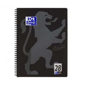 Oxford Collegeblock A4+ L.28 schwarz