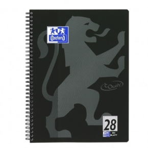 Oxford Collegeblock A4+ L.28 schwarz