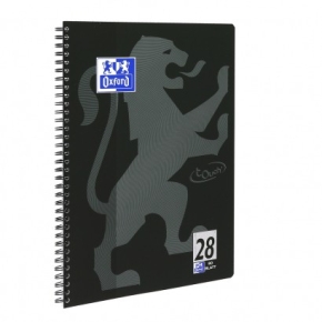 Oxford Collegeblock A4+ L.28 schwarz